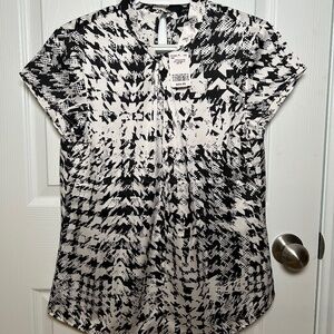 New Houndstooth Blouse